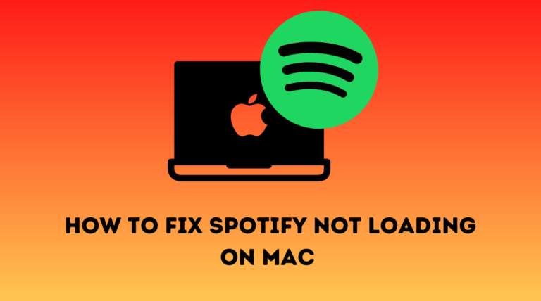 How to Fix Spotify not Loading on Mac Problem