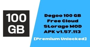 Degoo 100 GB Free Cloud Storage MOD APK v1.57.113