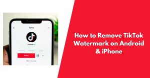 How to Remove TikTok Watermark on Android & iPhone
