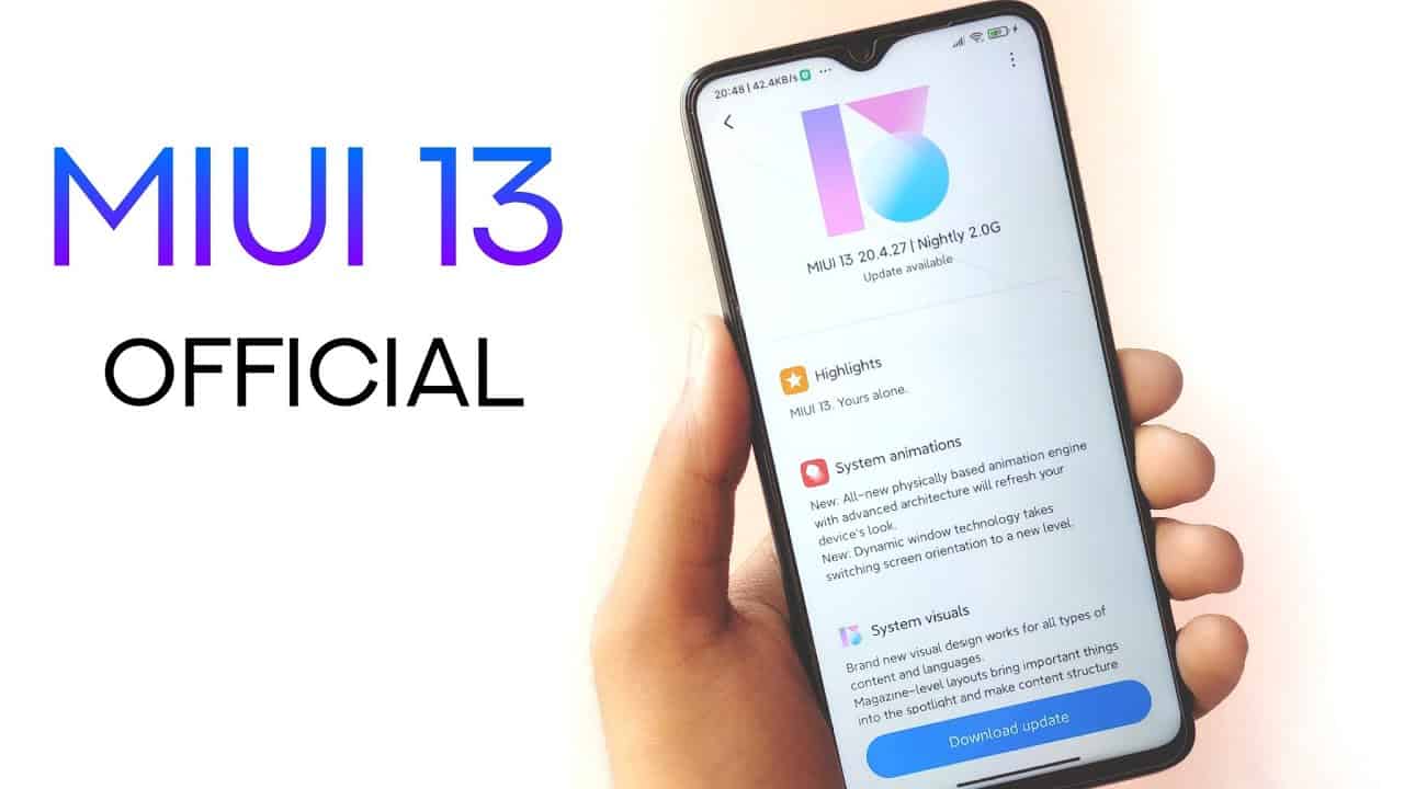 MIUI 13 supported devices list in India