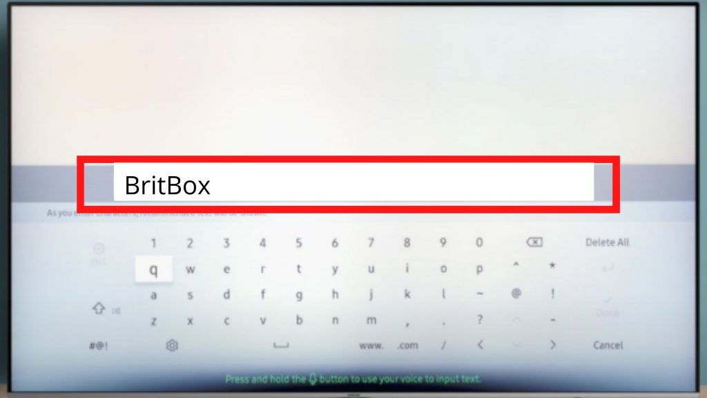 Download BritBox on Samsung Smart TV