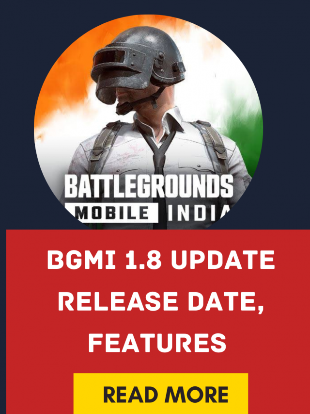 BGMI New Update 1.8 Release Date, Features And Download Link