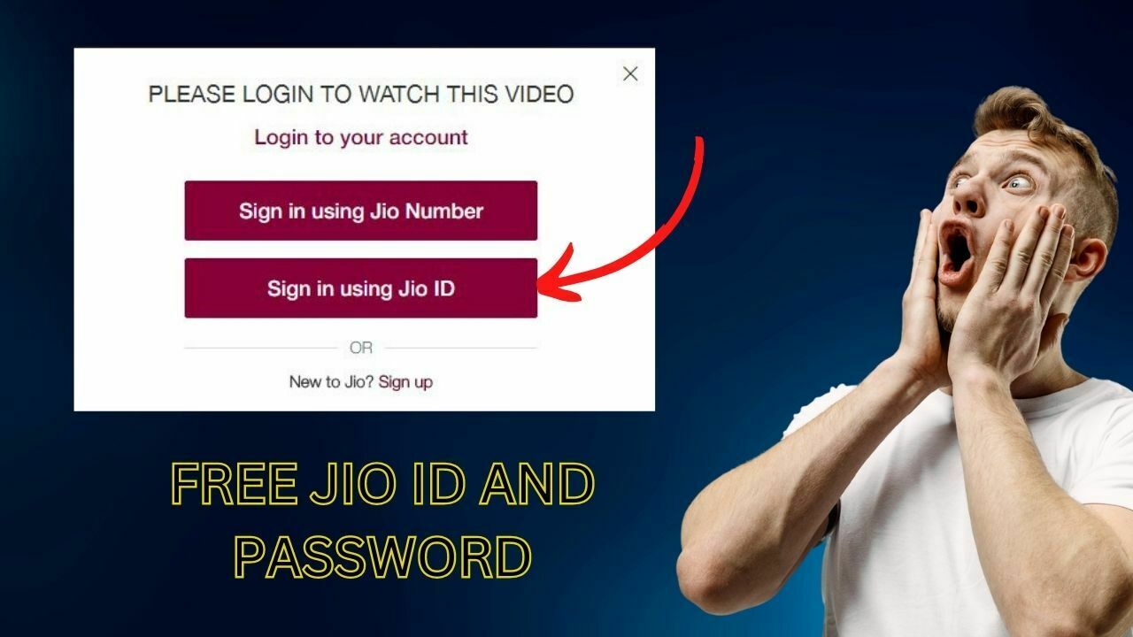 free jio id and password