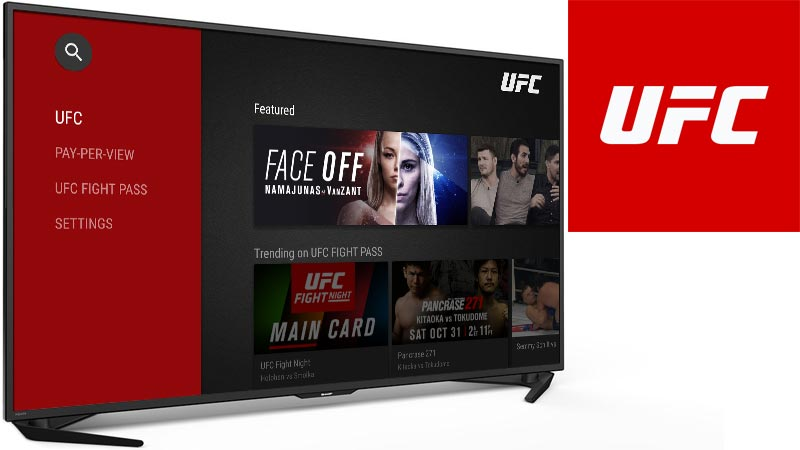 Watch and Install UFC App on your Smart TV.