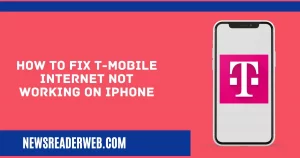 T-Mobile Internet not Working on iPhone