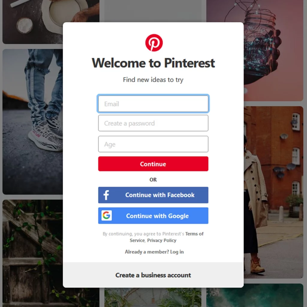 Can’t login to Pinterest with Google or Facebook
